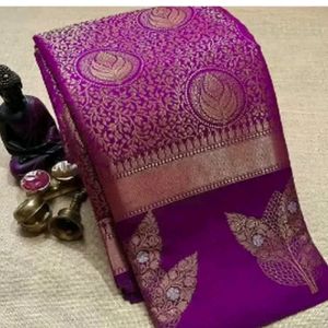 Karwa chauth Special Art Silk Saree With Blouse Pi