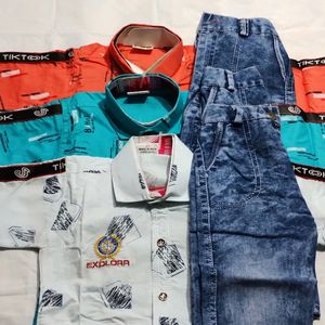 Baby Boy Shirt and Jeans 2-4 Years