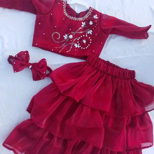 Lahenga Top For Baby Girl