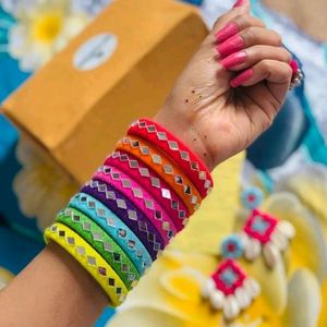 Thread Bangles Set Pair