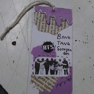 Diy BTS Bookmark