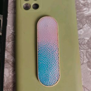 OnePlus 9R 3 Cases Combo Like New With Pop Socket