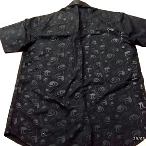 Black Colour,Medium size,Party Wear Shirt.