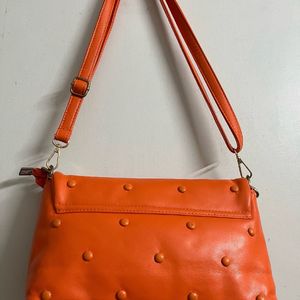 Zara Hot Orange Bag