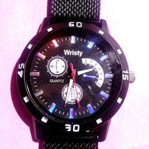 Black Wrist Watch For Men 🙋🏻