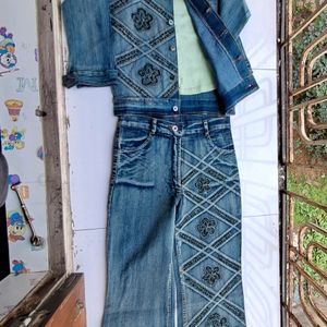 Denim Jacket SET (8-9 Years )