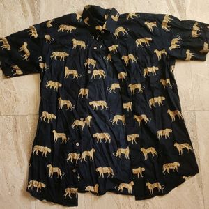 Animal Printed Over Shirt