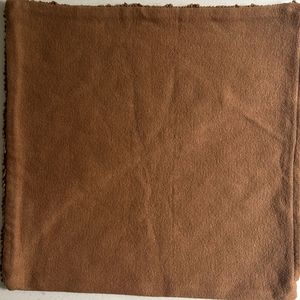 45x45 Brown Cotton Cushion Cover