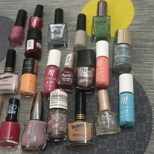 Mix Branded Nail polishes (Set Of 20)