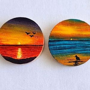 Mini Art Fridge Magnet