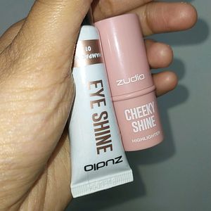 Zudio Eye Shine & Cheeky Highlighter