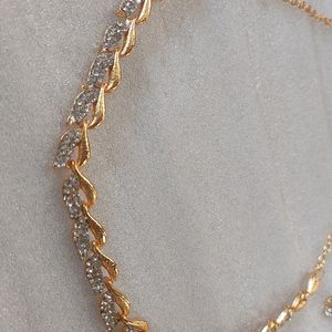 Golden Jwellery Neckless Set