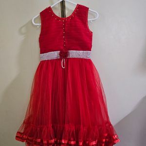 Red Dress For Girls