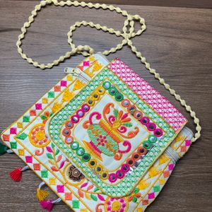 Womens Boho Udaipuri Sling Bag!!