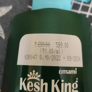 Kesh King Anti Dandruff Shampoo 600ml