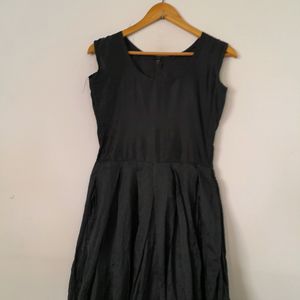 Black Pleated Dress (Women's)