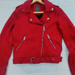 Red jacket