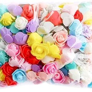 100 Artificial Rose Colourful Flowers