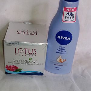 Lotus cream Free Any Products