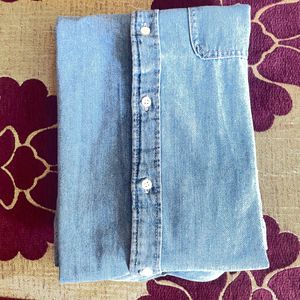 Zara Denim Casual Shirt