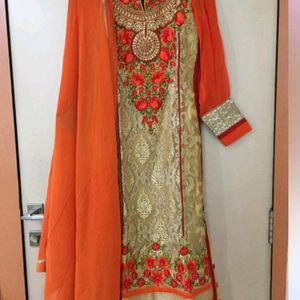 Beautiful  Heavy Embroidery Suit