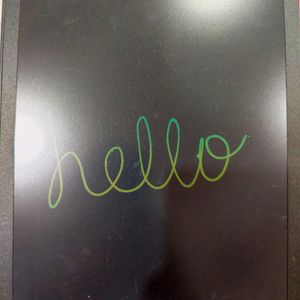 LCD writing tablet 12 inch multicolour