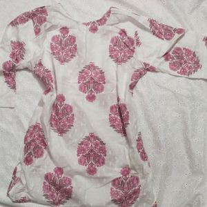 floral short kurti