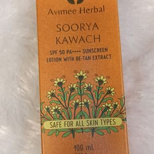 Sunscreen Body Lotion Of Avimee Herbal