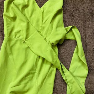 URBANIC Lime Green Play suit