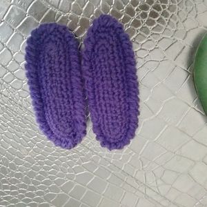 #handmade #crochet #hairclips #2pieceset