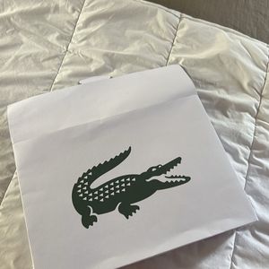 Lacoste T-Shirt Paper Bag