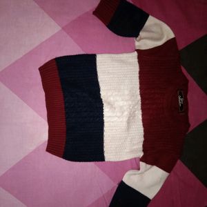 Boy's Soft Wool Sweater For 3years Upto 5years