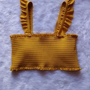 Padded Crop Top