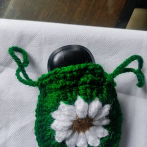 Cute Little EarPod/Coin Crochet Pouch