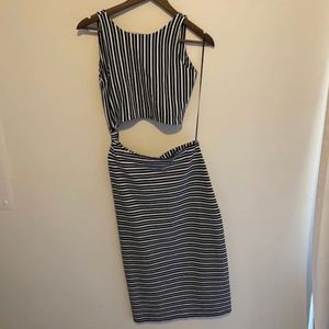 Striped Bodycon