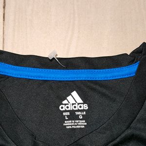 Adidas Sports Tshirt Black Size L