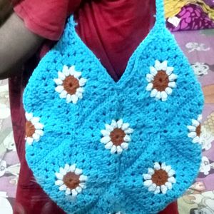 Granny Square Crochet Bag