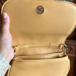 Mustard Yellow Sling Bag