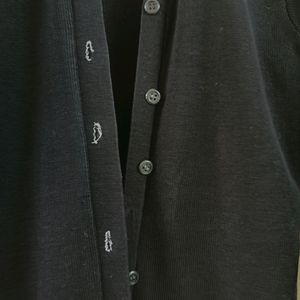 Essential Black Cardigan