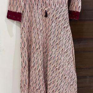 Cotton Ethnic maxi Dress