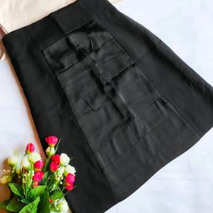 Winter Black Skirt