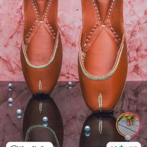 Anouk By Myntra Women Jutti Pure Leather