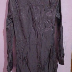 Long Silk Shirt