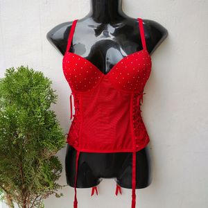 🎉Premium Quality Red Corset