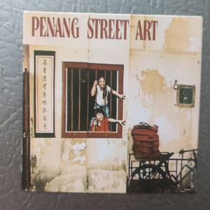 Fridge Magnet - Malaysia/Penang Street Art