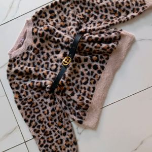 Cheetah Print Top