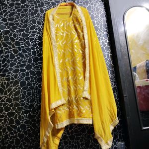 Partywear Yellow Suit