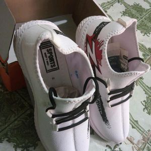 New White Casual Shoes For Men