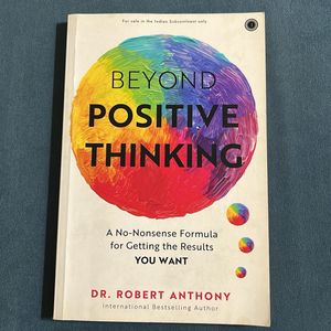 BEYOND POSITIVE THINKING #INTERNATIONAL BESTSELLER