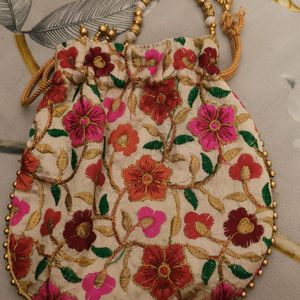 Potli Embroidered